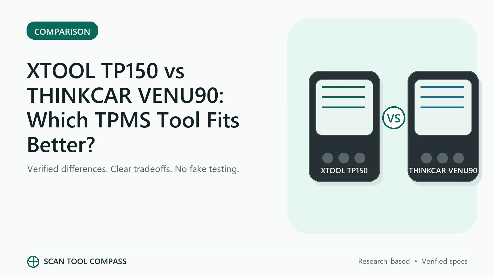 XTOOL TP150 vs THINKCAR VENU90: Which TPMS Tool Fits Better? XTOOL TP150 vs THINKCAR VENU90: Which TPMS Tool Fits Better?