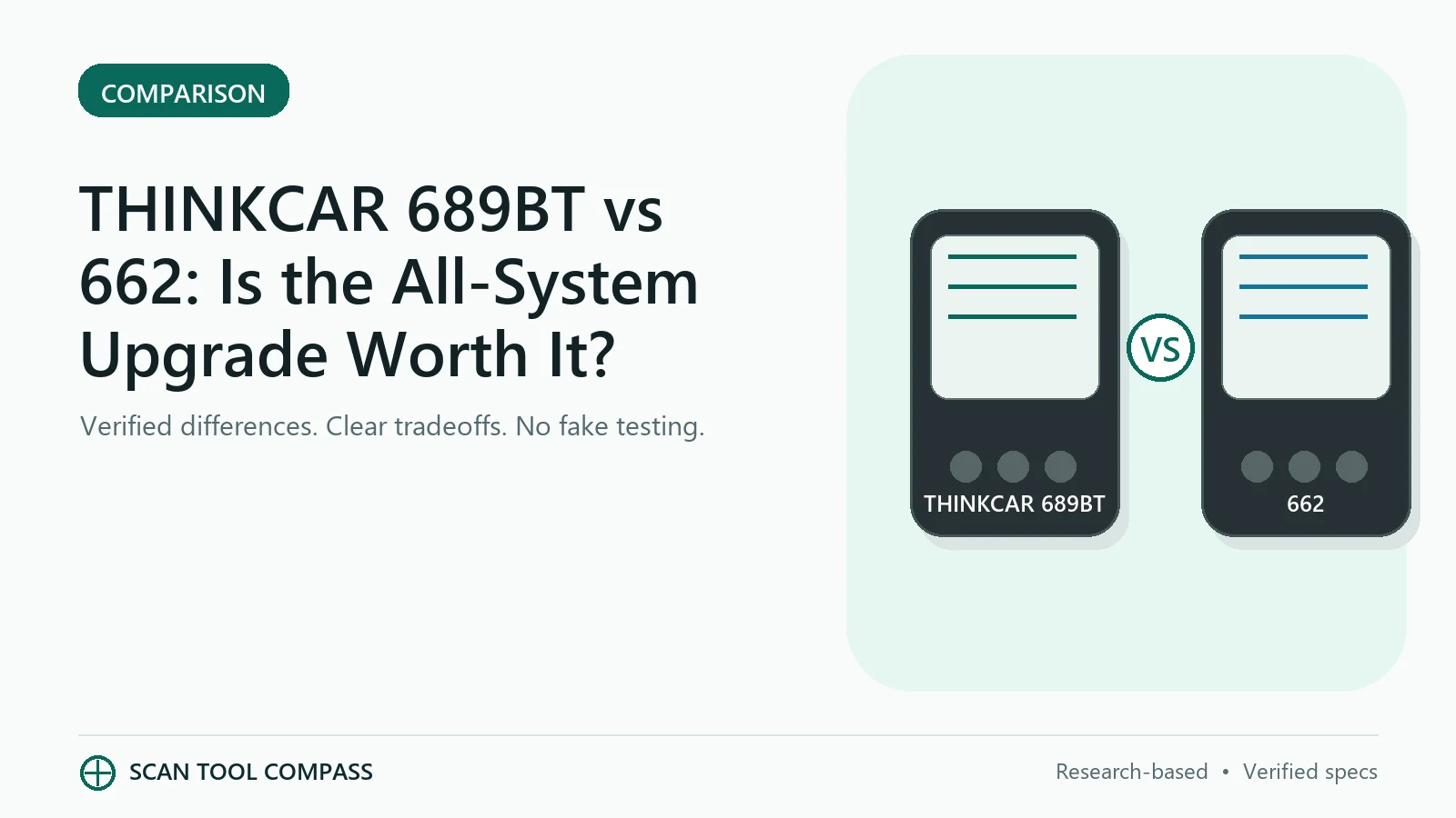 THINKCAR 689BT vs 662: Is the All-System Upgrade Worth It?
