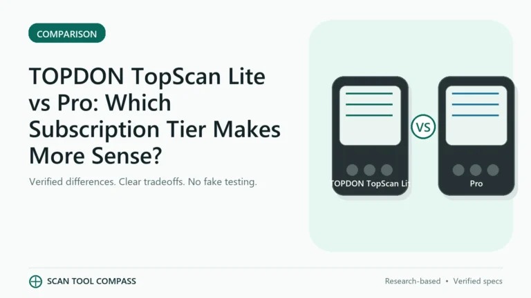 TOPDON TopScan Lite vs Pro: Which Subscription Tier Makes More Sense?