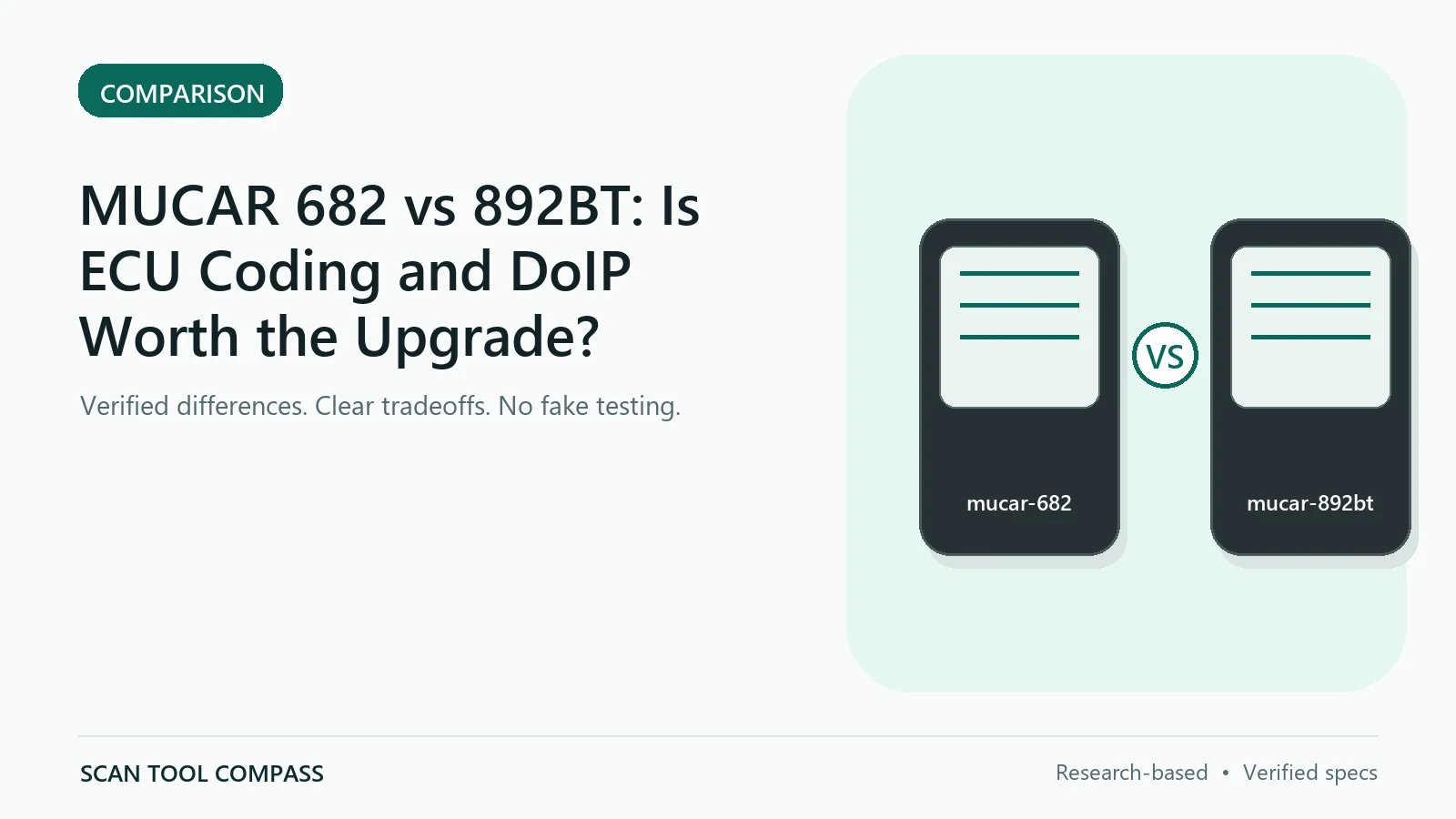 MUCAR 682 vs 892BT: Is ECU Coding and DoIP Worth the Upgrade? MUCAR 682 vs 892BT: Is ECU Coding and DoIP Worth the Upgrade?