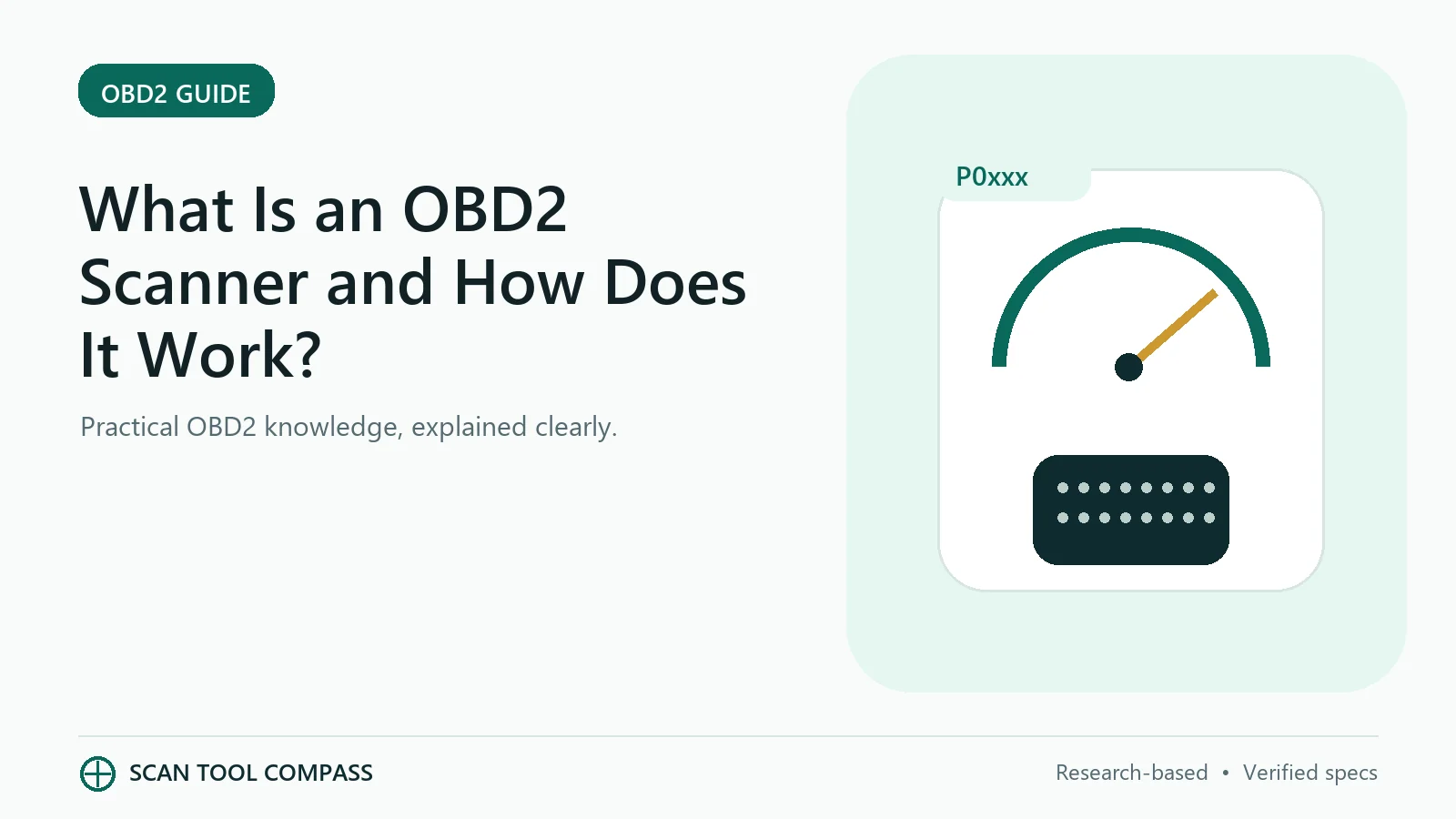 What Is an OBD2 Scanner and How Does It Work? What Is an OBD2 Scanner and How Does It Work? - Scan Tool Compass