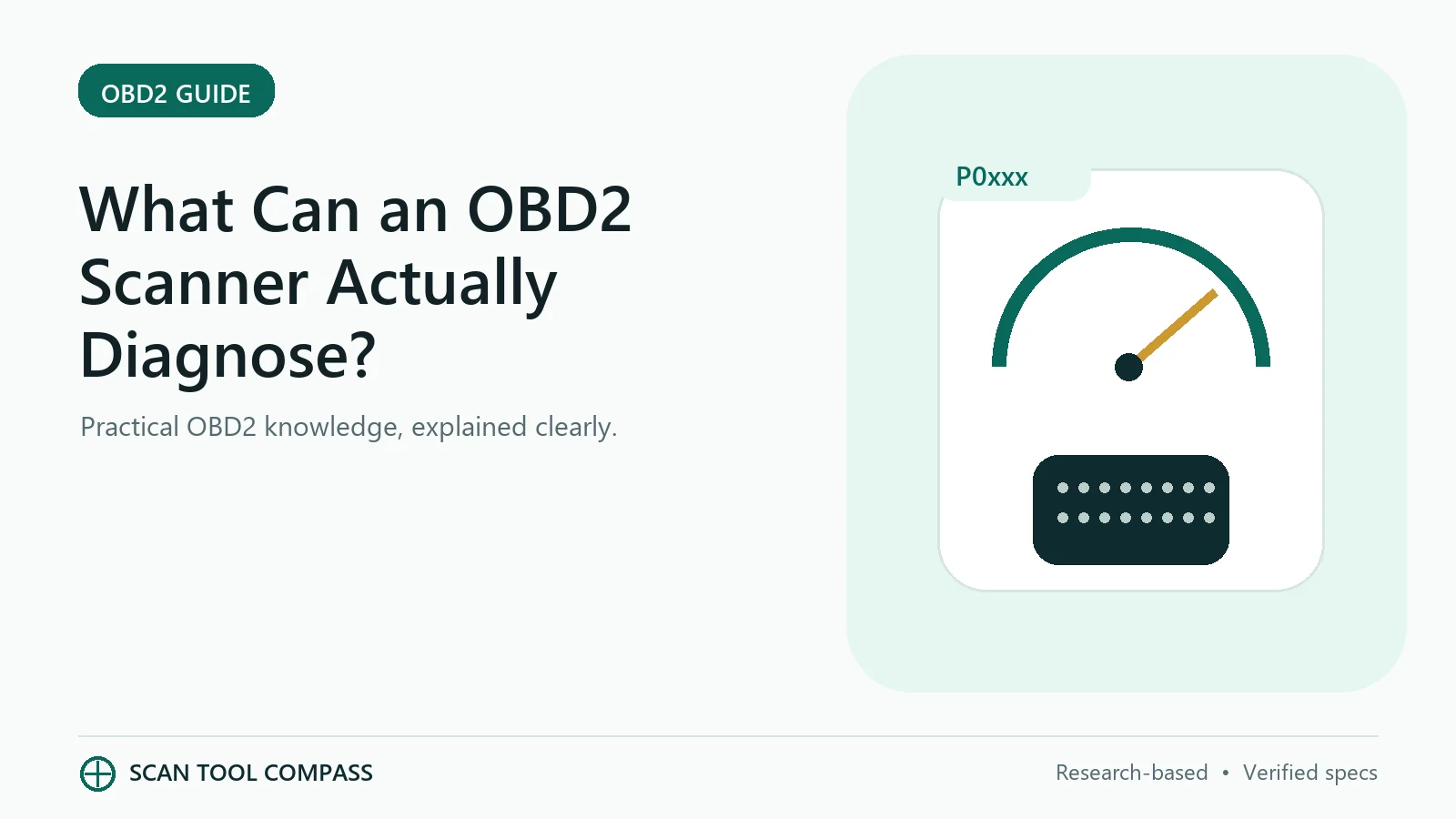 What Can an OBD2 Scanner Actually Diagnose? What Can an OBD2 Scanner Actually Diagnose?