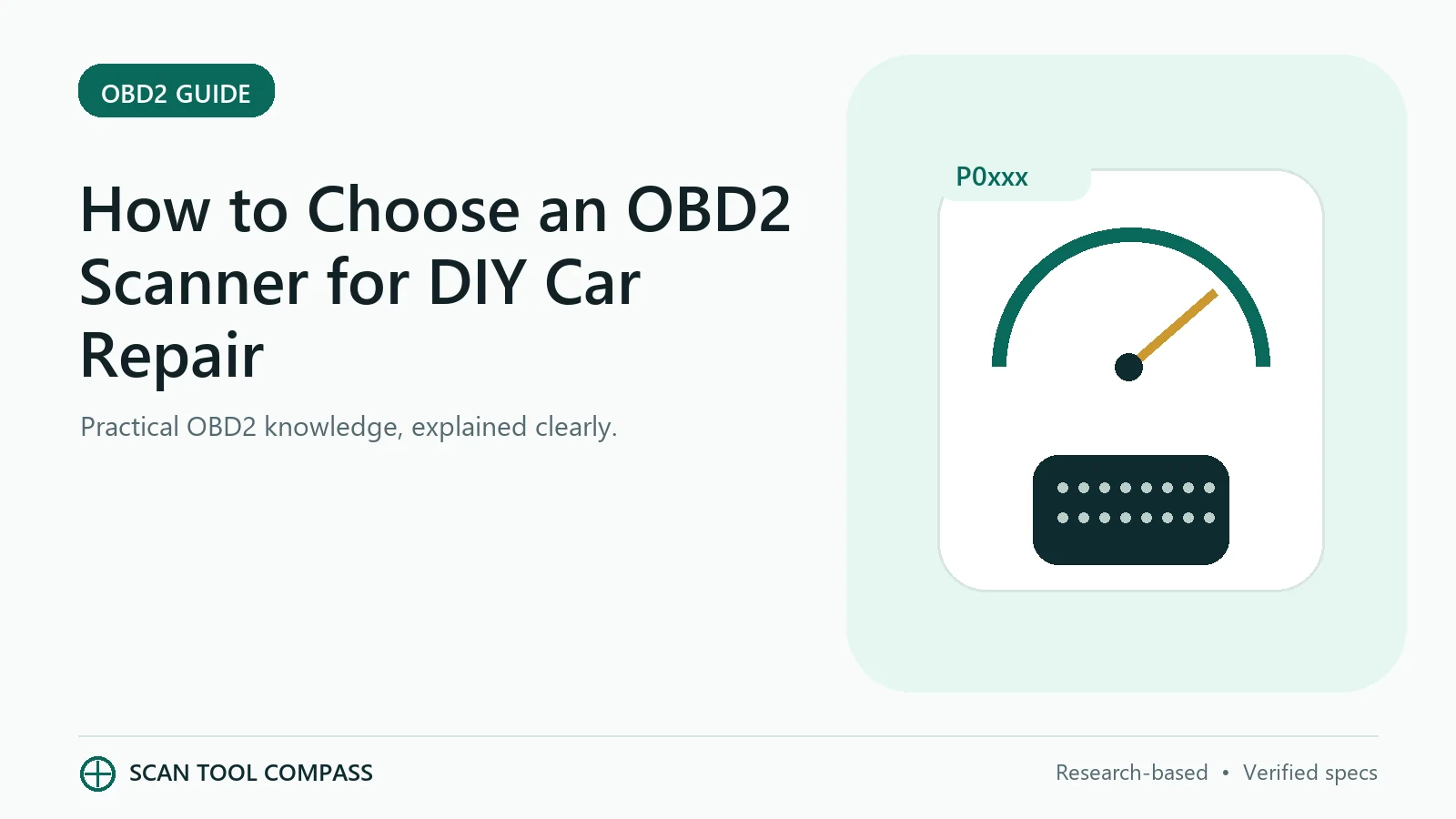 How to Choose an OBD2 Scanner for DIY Car Repair - Scan Tool Compass